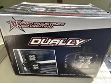 RIGID 202213BLK Pair of Midnight Edition Pro LED Lights D-Series Dually Spot PRO picture
