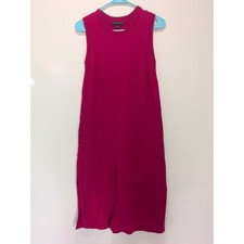 Banana Republic Women's Sleeveless Dress Red XL picture