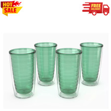 Tervis Clear and Colorful Tabletop Collection 16 oz Tumbler, Set of 4, USA Stock picture