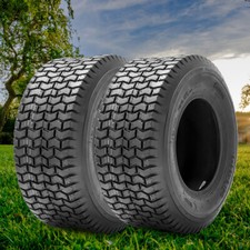 2-Pack 16x6.50-8 Lawn Mower Tires 16x6.5x8 4Ply 16x6.5-8 Tractor Lawn Turf Tire picture