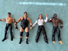 WWE Mattel Jakks Lot of 4 2000sAction Figures Wrestlers Andre the Giant picture