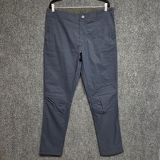 Kuhl Renegade Afire Pants Mens 35x32 Blue Chino Stretch Nylon Outdoor Hiking picture