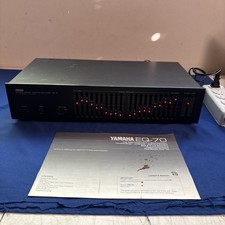 Yamaha EQ-70 Natural Sound Graphic Equalizer With Manual picture