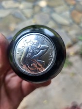 HEADS I WIN BAKELITE SHIFT knob HOTROD RATROD  SCTA TROG CHOPPER 1932 MODEL A  picture