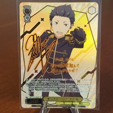 Weiss Schwarz Re:Zero Signed Onstage Subaru vol.4 RZ/S132-006SP SP Near Mint picture