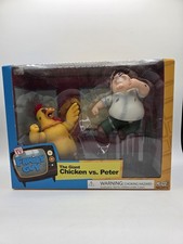 2005 Mezco Family Guy Giant Chicken vs Peter Griffin 2-Figure Set picture