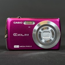 PINK Casio Exilim EX-Z35 Compact Digital Camera 12.1MP 3x Zoom w battery Tested picture