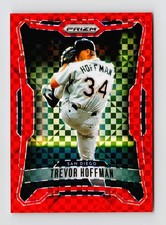2026 Panini Prizm #168 Trevor Hoffman, San Diego Padres 39/99 Red Power Prizm picture