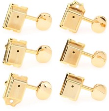 Gotoh SD91-05M Tuners - 6 In-line Right-handed, Gold picture