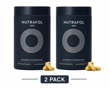 Nutraf0l Men Hair Growth Nutraceutical 240 Capsules 2 Bottle picture