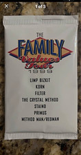 RARE SEALED 1999 FAMILY VALUES TOUR Collectible Packet Limp Bizkit Korn Filter picture