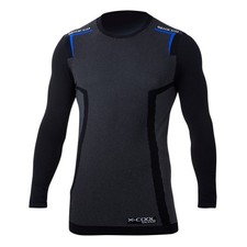 Sparco K-CARBON Long Sleeve T-Shirt Top Karting Underwear X-COOL Fabric picture