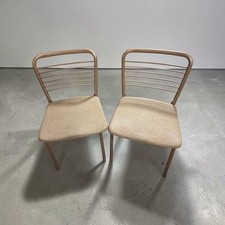 Cosco Vintage Mid Century 1950s Gate Fold Folding Chairs Set of 2 picture
