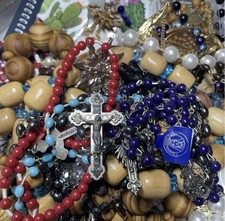 Vintage Rosary Lot Of 5 random rosary’s  picture