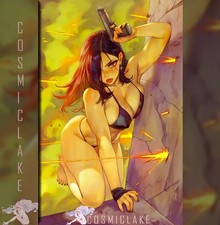 Gun Honey Doubles Down #4 Yum Expo Virgin Variant Ltd 500 Presale 9/25☆ picture