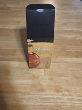 Blanton's Gold Bottle “S” Topper Bag Black With Gold Stitching Box All EMPTY picture