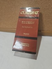 Vintage Claude G Illusion  Perfume Eau De Parfum 1.7 oz France, New Old Stock picture