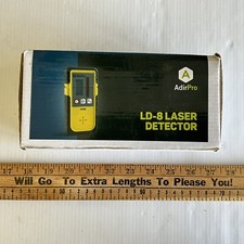 AdirPro LD-8 Laser Detector Item# 790-01 New open box picture