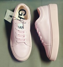 New GANNI Sporty Mix Monochrome Sneakers in Pale Lilac (Pink) - Women’s US 7 picture