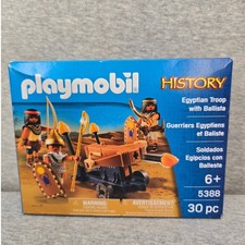 Playmobil History 5388 Egyptian Troop with Ballista 30pc Set New Sealed picture