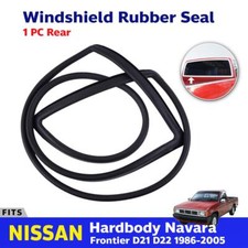 Rear Windshield Glass Seal Weatherstrip Fit For 1986-2005 Nissan D21 D22 Pickup picture