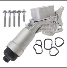 11428651710  Aluminum Engine Oil Cooler Filter Housing for BMW X3 X4 X5 X6 Z4 picture