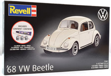 Revell '68 VW Volkswagen Beetle - Gift Set 1/32 Scale Model Car Kit 77681 picture