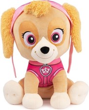 GUND Official PAW Patrol Skye in  Aviator Pilot Uniform Plush Toy 16.5 inches picture