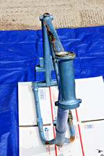 1968 TRIUMPH TROPHY 500cc OEM FRAME (SEE BELOW) picture