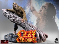 Ozzy Osbourne KnuckleBonz Bark At The Moon Statue Rock Iconz Collector's Series picture