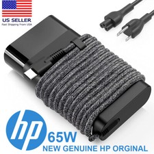 HP 65W Genuine USB-C AC Adapter Charger for HP ENVY ELITEBOOK X360 1040 G6 G7 G8 picture