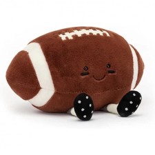 New Jellycat Football Plush Stuffed Animal AUTHENTIC Amuseables Sports picture