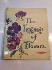Vintage 1968 The Language of Flowers -Margaret Pickston-Hardcover First Printing picture
