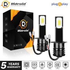 2X RIDROID H1 LED Headlight Bulb Conversion Kit High Low Beam Lamp 6500K White picture