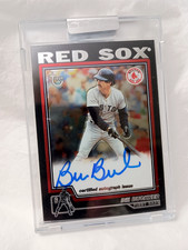 Bill Buckner 2004 Topps Retired Signed Baseball Autograph #TA-BB Factory Sealed picture