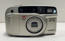 Vintage Minolta Freedom Zoom 70 35mm Point & Shoot Camera 35-70mm Lens Tested picture