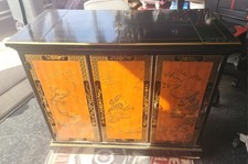 Drexel 'Et Cetera' Chinoiserie Flip Top Server Used picture