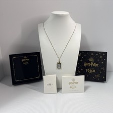 Fossil x Harry Potter Hogwarts Castle necklace. Limited Edition. Never used.  picture