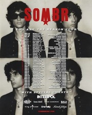 Sombr -  YOU ARE THE REASON TOUR 2026 Poster picture