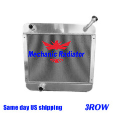 OE# AT129141 AR5704 Aluminum Radiator Fits John Deere 210C Backhoe 482C Forklift picture