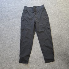 Athleta Pants Womens 10 Black Chelsea Cargo Lined Pull On Warm Workout Casual picture