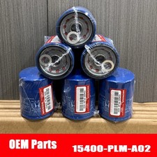 6 X GENUINE Acura Honda OEM 15400-PLM-A02 Oil Filters + Washer 94109-14000 picture