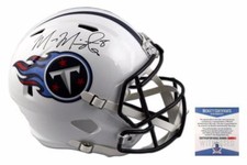 Marcus Mariota Autographed Signed Tennessee Titans Speed Rep Helmet - Beckett picture