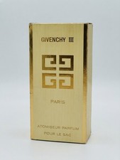 Rare Original Version Givenchy III Atomiseur Parfum Pour Le Sac 0.25 fl oz w/Box picture