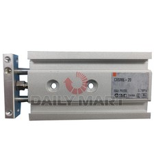 SMC NEW CXSM6-20 PLC Aluminum Air Pnuematic Guide Compact Cylinder, 6MM Bored OD picture