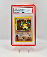 Pokémon TCG 1999 Base Set Charizard Holo Rare 4/102 PSA 6 EX-MT With Guard  🔥 picture