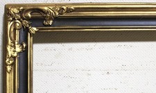 ANTIQUE FITS 16 X 21 FRENCH BAROQUE ARTS CRAFTS PICTURE FRAME ORNATE WOOD GOLD picture