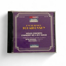 Tchaikovsky Violin Concerto / Symphony No. 4 CD Erica Morini Rodzinski MCA  picture