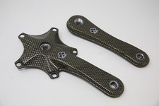 Colnago carbon crankset cranks square taper 170mm for parts repair picture