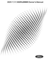 2025 Ford Explorer Owners Manual User Guide picture